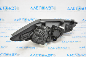 Headlight front left bare Hyundai Elantra AD 17-18 dorest halogen, scratches on glass