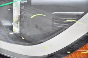 Headlight front left bare Hyundai Elantra AD 17-18 dorest halogen, scratches on glass