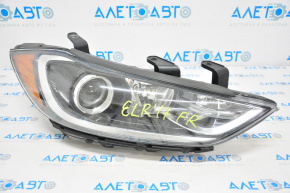 Headlight front right bare Hyundai Elantra AD 17-18 dorest halogen