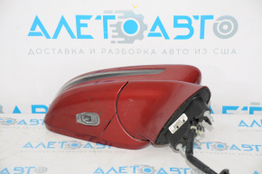 Right side mirror complete Lincoln MKC 15-19 14 pins, BSM, turn signal, red