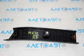 Lincoln MKC 15-19 rear right door sill plate, black
