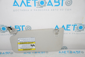 Right visor for Subaru Outback 15-19 gray