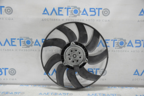 Left cooling fan for Audi Q5 8R 09-17 2.0T, hybrid, large