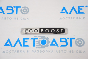 Emblem inscription ECO BOOST trunk door Lincoln MKC 15-18