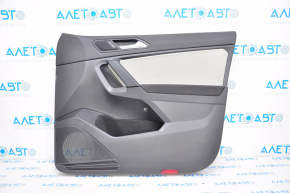 Door trim card front right VW Tiguan 18-19 black-gray