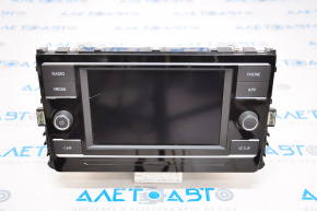 Radio tape recorder VW Tiguan 18-19 6.5", scratch on monitor