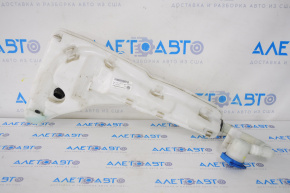 White VW Tiguan 18-19 windshield washer reservoir with filler neck, filter, sensor and lid