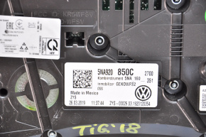 Instrument cluster VW Tiguan 18-19 S 31k