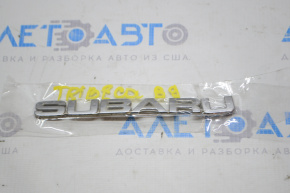 The Subaru b9 Tribeca trunk door SUBARU emblem