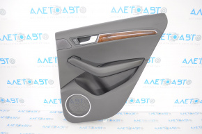 Door trim card rear right Audi Q5 8R 09-17 black, Premium Plus, Bang and Olufsen