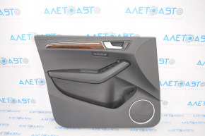Door trim card front left Audi Q5 8R 09-17 black, Premium Plus, Bang and Olufsen