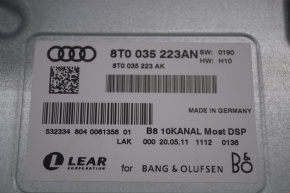 Audio amplifier Audi Q5 8R 09-12 Bang and Olufsen