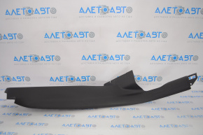 Door sill trim inner rear right Audi Q5 8R 09-17 black, scratches