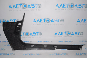 Black inner door sill trim, front left, Audi Q5 8R 09-17