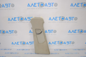 Center pillar trim, upper belt, left, Audi Q5 8R 09-12, gray