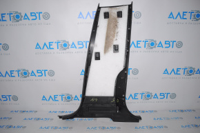 Lower left center pillar trim for Audi Q5 8R 09-17, black