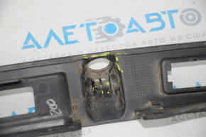 Lincoln MKC 15-19 trunk door number plate light bar broken camera mount, broken guide