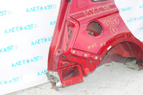Quarter wing rear right Lincoln MKC 15-19 red, dents