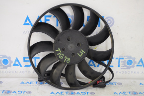 Left cooling fan for VW Tiguan 18-19, 350mm