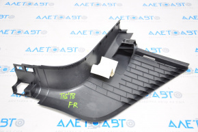 Front pillar trim lower right VW Tiguan 18-24 black