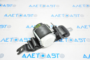 Rear left seat belt, 2nd row, VW Tiguan 18-24, black