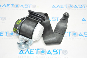 Seat belt rear left 3rd row VW Tiguan 18-24 black