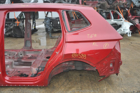 Quarter wing rear left VW Tiguan 18-24 long red