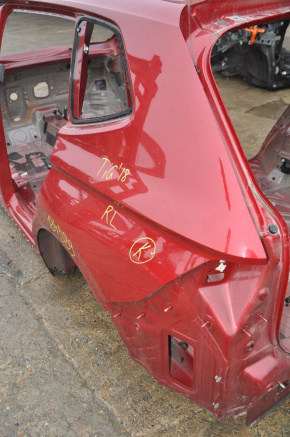 Quarter wing rear left VW Tiguan 18-24 long red
