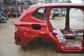 Quarter wing rear right VW Tiguan 18-24 long red