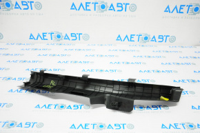 Rear left inner door sill plate for Hyundai Sonata 15-19, black