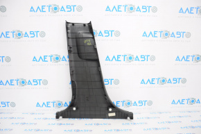 Black lower right center pillar trim for Hyundai Sonata 15-19
