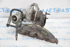 Turbine assembly with manifold Audi Q5 8R 13-17 2.0T 134k
