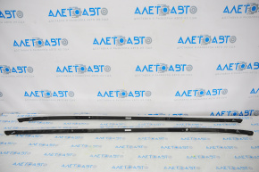 2 x Chrome Roof Rails for Audi Q5 8R 09-17