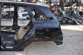 Quarter wing rear left Audi Q5 8R 09-17 black