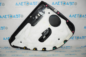 Door trim panel, rear right, Hyundai Sonata 15-17 USA, black
