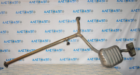 Rear muffler with right barrel Hyundai Sonata 15-17 2.4 Sport