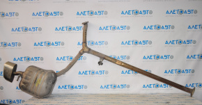 Rear muffler with right barrel Hyundai Sonata 15-17 2.4 Sport