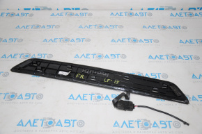 Door sill trim front right outer Hyundai Sonata 15-19 chrome with backlight