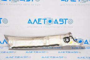 Front pillar trim upper left Lexus CT200h 11-12 gray, under speaker