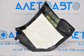Front pillar trim lower right Lexus CT200h 11-17 black, scratches