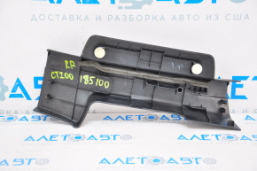 Door sill trim rear right Lexus CT200h 11-17 black, worn