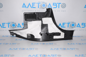 Black rear left door sill plate for Honda Accord 2013-2017