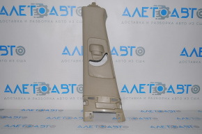 Left upper center pillar trim for Honda Accord 13-17 beige