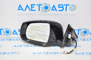 Left side mirror complete Infiniti QX50 19-20 16 pins, auto warehouse, camera, turn signal, blue