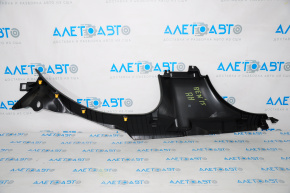 Door sill trim rear right Jeep Renegade 15-23 black