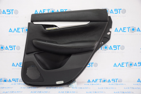 Door trim card rear right Infiniti QX50 19-20 black