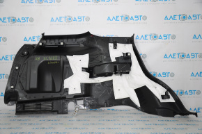 Right arch trim Ford Explorer 11-15 black, worn, scratches