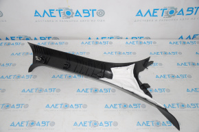 Front pillar trim left Ford Explorer 11-15 black