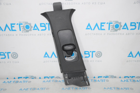 Upper center pillar trim belt left Ford Explorer 11-15 black, broken latch