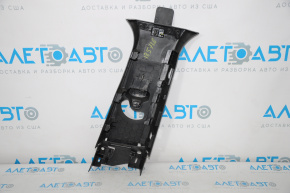 Upper center pillar trim belt left Ford Explorer 11-15 black, broken latch